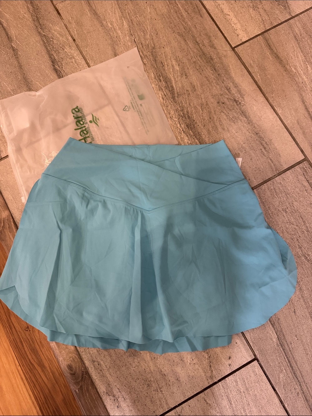 HALARA Sky Blue Circle Athletic Skort